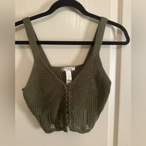 Jolie & Joy Crochet tank